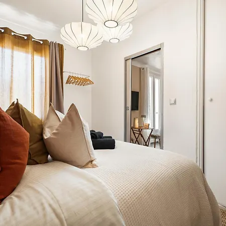 Renting - 35b Massena - Chic Cosy Calm Balcony Massena Pedestrian Heart * ニース